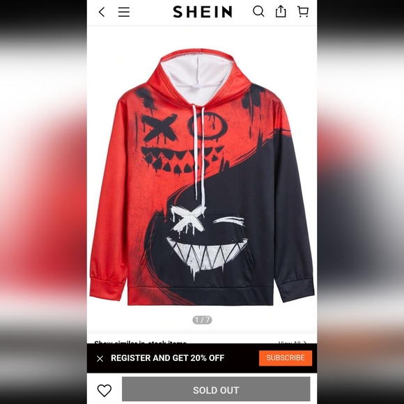 The"HI-HellO" Hoodie in 3D Bred Graphic Bold Print Natural Born Hustlers RARE - Picture 9 of 12